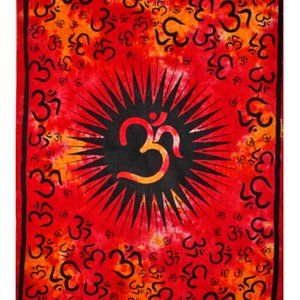 Aum Wall Décor Twin Size Tapestry Wall Art